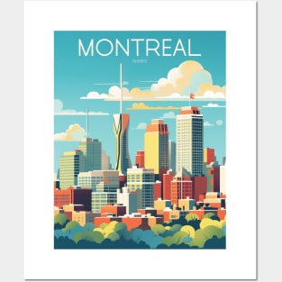 MONTREAL Posters and Art